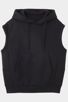 【ル フィル/LE PHIL】の《LE PHIL SPORTS》テックダンボールノースリフーディ 人気、トレンドファッション・服の通販 founy(ファニー) ファッション Fashion レディースファッション Fashion for Women トップス・カットソー Cut & Sew Tops シャツ・ブラウス・オフィスカジュアル Elegant Blouses & Button-Ups レディースパーカー・カジュアルフーディー Casual Hoodies & Sweatshirts ロングTシャツ・Tシャツ Longline T-Shirts & Tees スウェット・クルーネックトップス Sweatshirts & Crewnecks / Relaxed Fit Sweat Tops カットソー・ベーシックTシャツ Cut-and-Sewn Tops / Stretch Tees & Basics スタンダード Standard, Basic スポーティ Sporty, Casual Athletic スリット Slit, Slit Detail フォルム Silhouette, Form レイン Rain, Rainproof thumbnail ブラック|ID: prp329100004919565 ipo3291000000036907916