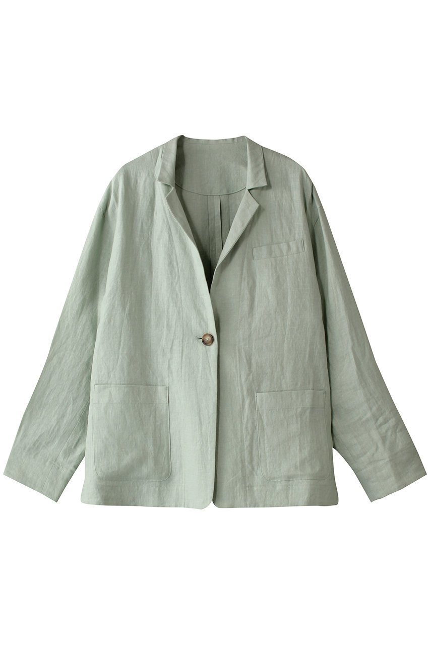 【ナナデコール/nanadecor】のKOカラーリネンジャケット 人気、トレンドファッション・服の通販 founy(ファニー) 　ファッション　Fashion　レディースファッション　Fashion for Women　アウター　Coat / Outerwear Collection　レディースジャケット・軽アウター　Jackets　シンプル　Simple, Minimal　ジャケット　Jacket, Outerwear　リネン　Linen, Linen Fabric　夏　Summer　春　Spring　S/S・春夏　SS, Spring/Summer, Warm Season　 other-1|ID: prp329100004919572 ipo3291000000036908059
