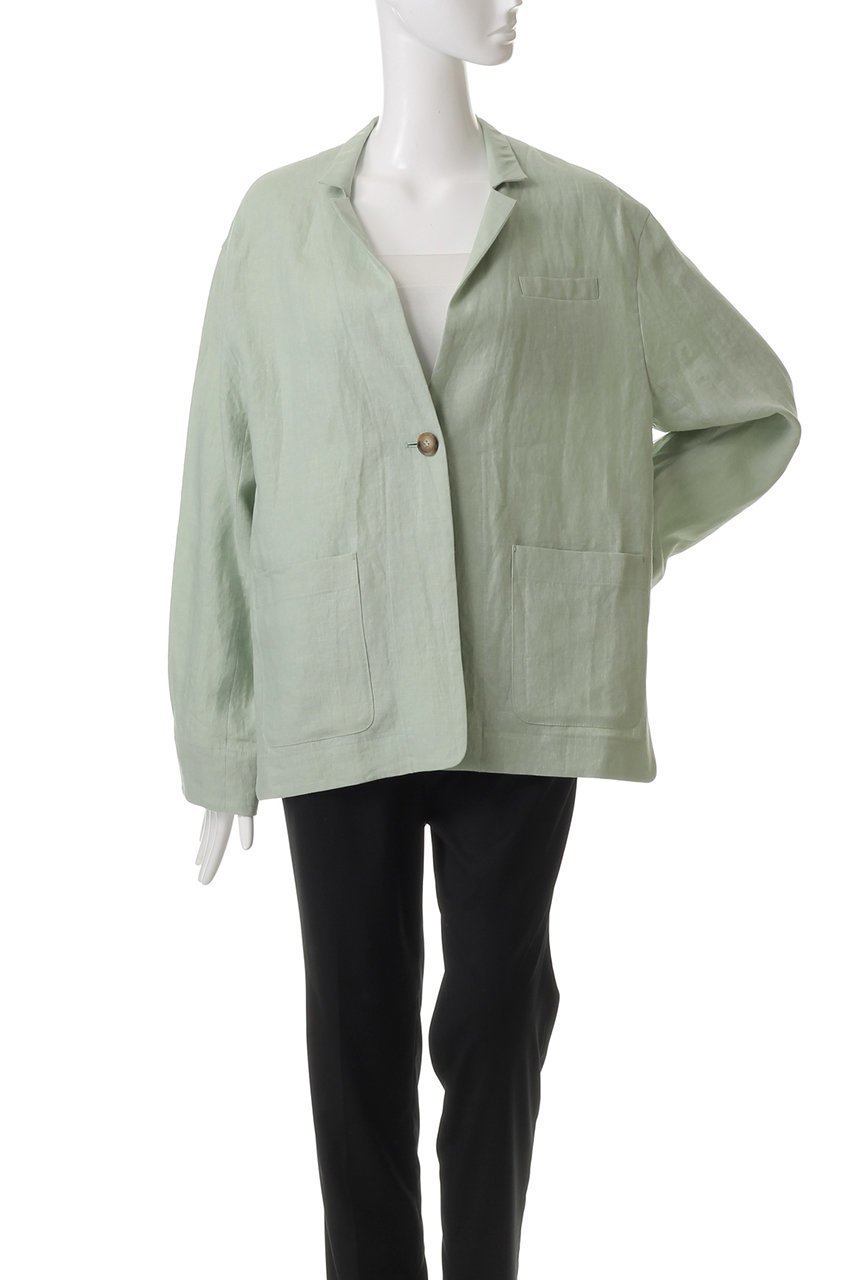 【ナナデコール/nanadecor】のKOカラーリネンジャケット 人気、トレンドファッション・服の通販 founy(ファニー) 　ファッション　Fashion　レディースファッション　Fashion for Women　アウター　Coat / Outerwear Collection　レディースジャケット・軽アウター　Jackets　シンプル　Simple, Minimal　ジャケット　Jacket, Outerwear　リネン　Linen, Linen Fabric　夏　Summer　春　Spring　S/S・春夏　SS, Spring/Summer, Warm Season　other-2|ID: prp329100004919572 ipo3291000000036908061