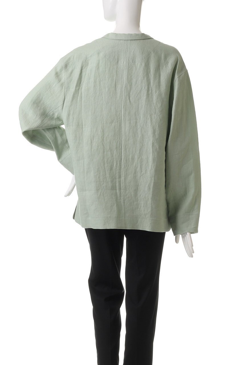 【ナナデコール/nanadecor】のKOカラーリネンジャケット 人気、トレンドファッション・服の通販 founy(ファニー) 　ファッション　Fashion　レディースファッション　Fashion for Women　アウター　Coat / Outerwear Collection　レディースジャケット・軽アウター　Jackets　シンプル　Simple, Minimal　ジャケット　Jacket, Outerwear　リネン　Linen, Linen Fabric　夏　Summer　春　Spring　S/S・春夏　SS, Spring/Summer, Warm Season　other-4|ID: prp329100004919572 ipo3291000000036908063