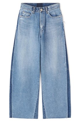 【アドーア/ADORE】 リメイク2トーンパンツ人気、トレンドファッション・服の通販 founy(ファニー) ファッション Fashion レディースファッション Fashion for Women パンツ Pants & Trousers カットオフ Cut-Off Design デニム Denim, Jeans Material ハンド Hand, Handmade ビンテージ Vintage, Retro Style モダン Modern, Contemporary リメイク Remake, Reconstructed |ID:prp329100004919573