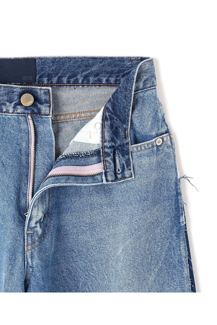 【アドーア/ADORE】のリメイク2トーンパンツ 人気、トレンドファッション・服の通販 founy(ファニー) 　ファッション　Fashion　レディースファッション　Fashion for Women　パンツ　Pants & Trousers　カットオフ　Cut-Off Design　デニム　Denim, Jeans Material　ハンド　Hand, Handmade　ビンテージ　Vintage, Retro Style　モダン　Modern, Contemporary　リメイク　Remake, Reconstructed　other-2|ID: prp329100004919573 ipo3291000000036908080