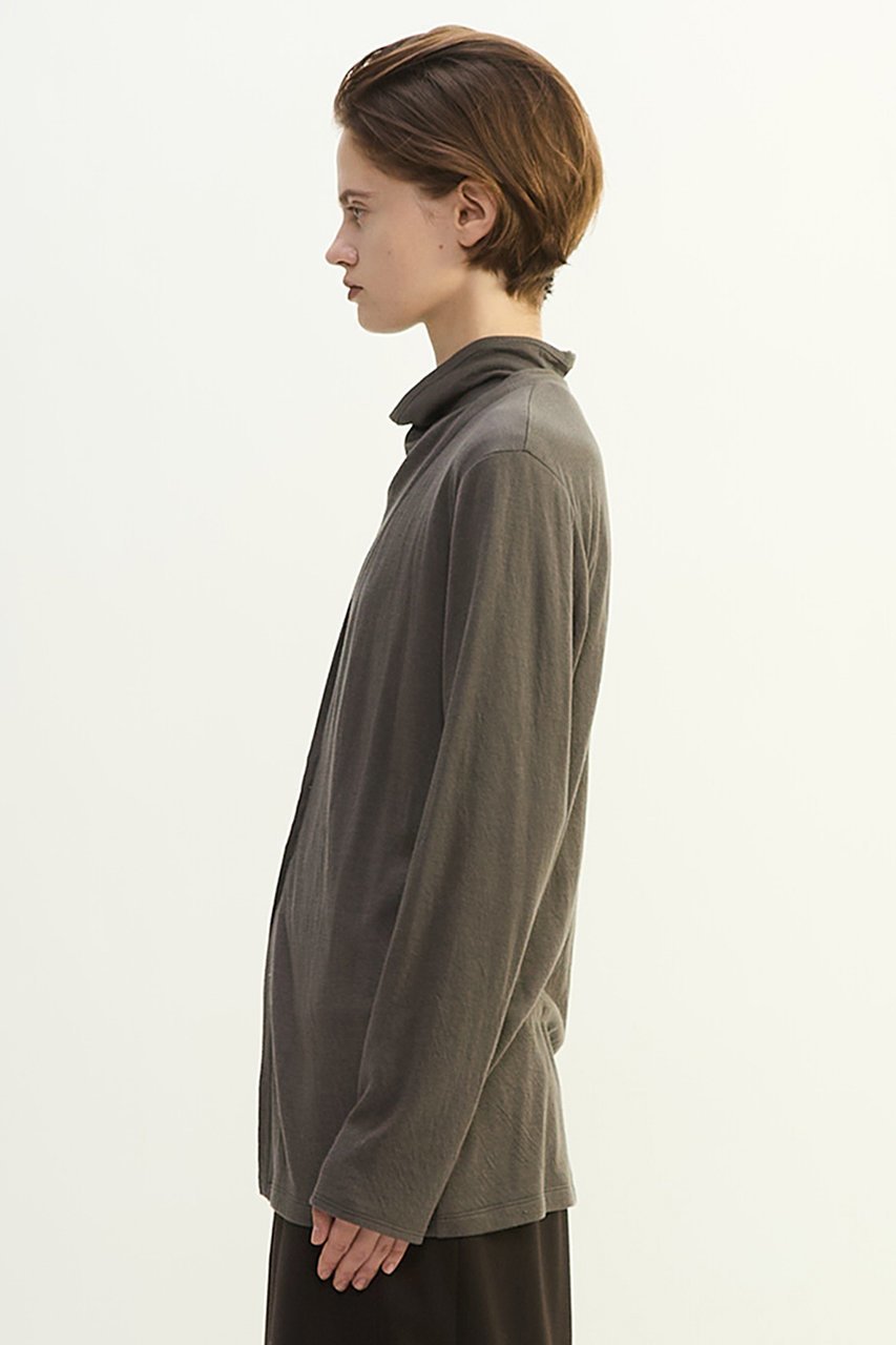 【プレインピープル/PLAIN PEOPLE】のスーピマカシミヤダブルガーゼVネックカーディガン 人気、トレンドファッション・服の通販 founy(ファニー) 　ファッション　Fashion　レディースファッション　Fashion for Women　トップス・カットソー　Cut & Sew Tops　カーディガン・羽織り　Layered Style Cardigans　シャツ・ブラウス・オフィスカジュアル　Elegant Blouses & Button-Ups　ロングTシャツ・Tシャツ　Longline T-Shirts & Tees　カットソー・ベーシックTシャツ　Cut-and-Sewn Tops / Stretch Tees & Basics　Vネックトップス　V-Neck Tops / V-Cut Neckline Shirts　インナー　Innerwear　カーディガン　Cardigan, Knitwear　ダブル　Double, Double-Breasted　other-2|ID: prp329100004919585 ipo3291000000036908245