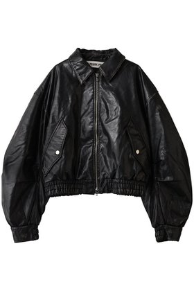 【プランク プロジェクト/PRANK PROJECT】 フライトレザーボンバージャケット / Flight Leather Bomber Jacket人気、トレンドファッション・服の通販 founy(ファニー) ファッション Fashion レディースファッション Fashion for Women アウター Coat / Outerwear Collection レディースジャケット・軽アウター Jackets ブルゾンジャケット・スポーティアウター Blouson Jackets ショルダー Shoulder, Shoulder Strap ジャケット Jacket, Outerwear フェイクレザー Faux Leather, PU Leather ブルゾン Blouson, Bomber Jacket モダン Modern, Contemporary リアル Real, Realistic 冬 Winter / This Winter |ID:prp329100004919586