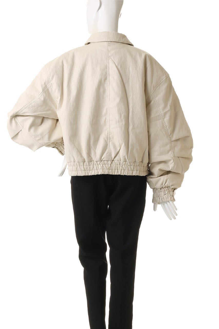 【プランク プロジェクト/PRANK PROJECT】のフライトレザーボンバージャケット / Flight Leather Bomber Jacket 人気、トレンドファッション・服の通販 founy(ファニー) ファッション Fashion レディースファッション Fashion for Women アウター Coat / Outerwear Collection レディースジャケット・軽アウター Jackets ブルゾンジャケット・スポーティアウター Blouson Jackets ショルダー Shoulder, Shoulder Strap ジャケット Jacket, Outerwear フェイクレザー Faux Leather, PU Leather ブルゾン Blouson, Bomber Jacket モダン Modern, Contemporary リアル Real, Realistic 冬 Winter / This Winter other-4|ID: prp329100004919586 ipo3291000000036908255