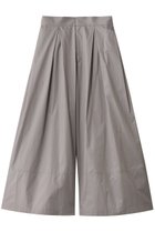 【プレインピープル/PLAIN PEOPLE】のコンパクトツイルタックワイドパンツ グレー|ID: prp329100004919589 ipo3291000000036908290