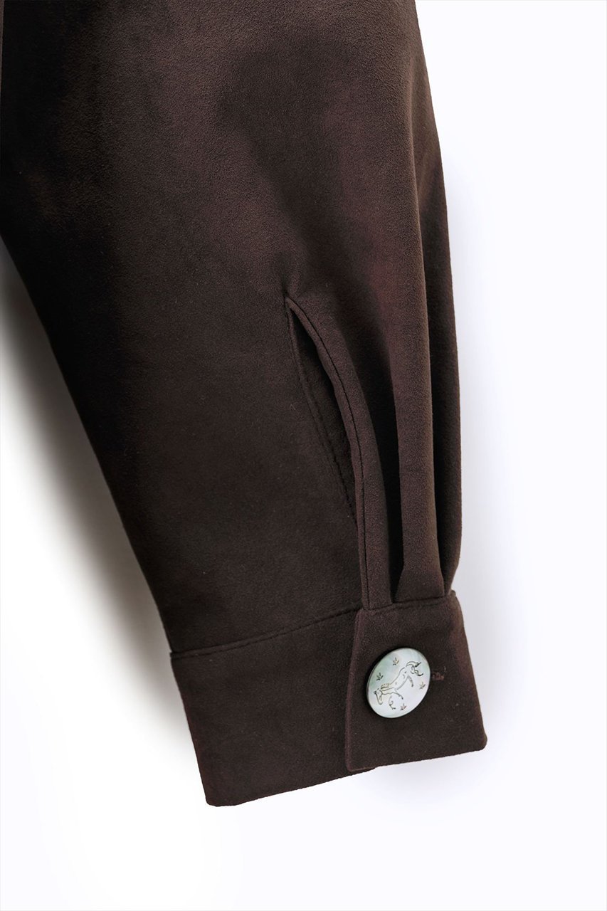 【アロー/aLORS】のVeste en Alcantara Brun equestre Chiron ジャケット 人気、トレンドファッション・服の通販 founy(ファニー) 　ファッション　Fashion　レディースファッション　Fashion for Women　アウター　Coat / Outerwear Collection　レディースジャケット・軽アウター　Jackets　イタリア　Italy　クラシック　Classic, Timeless Style　ジャケット　Jacket, Outerwear　リュクス　Luxury, Elegant, High-End, Chic　リラックス　Relax, Relaxed Fit　エレガント 上品　Elegant　other-5|ID: prp329100004919590 ipo3291000000036908343