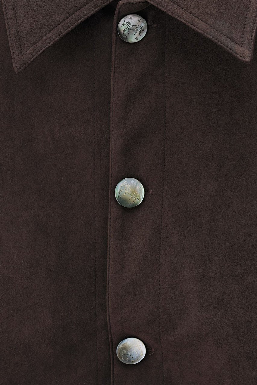 【アロー/aLORS】のVeste en Alcantara Brun equestre Chiron ジャケット 人気、トレンドファッション・服の通販 founy(ファニー) 　ファッション　Fashion　レディースファッション　Fashion for Women　アウター　Coat / Outerwear Collection　レディースジャケット・軽アウター　Jackets　イタリア　Italy　クラシック　Classic, Timeless Style　ジャケット　Jacket, Outerwear　リュクス　Luxury, Elegant, High-End, Chic　リラックス　Relax, Relaxed Fit　エレガント 上品　Elegant　other-6|ID: prp329100004919590 ipo3291000000036908344