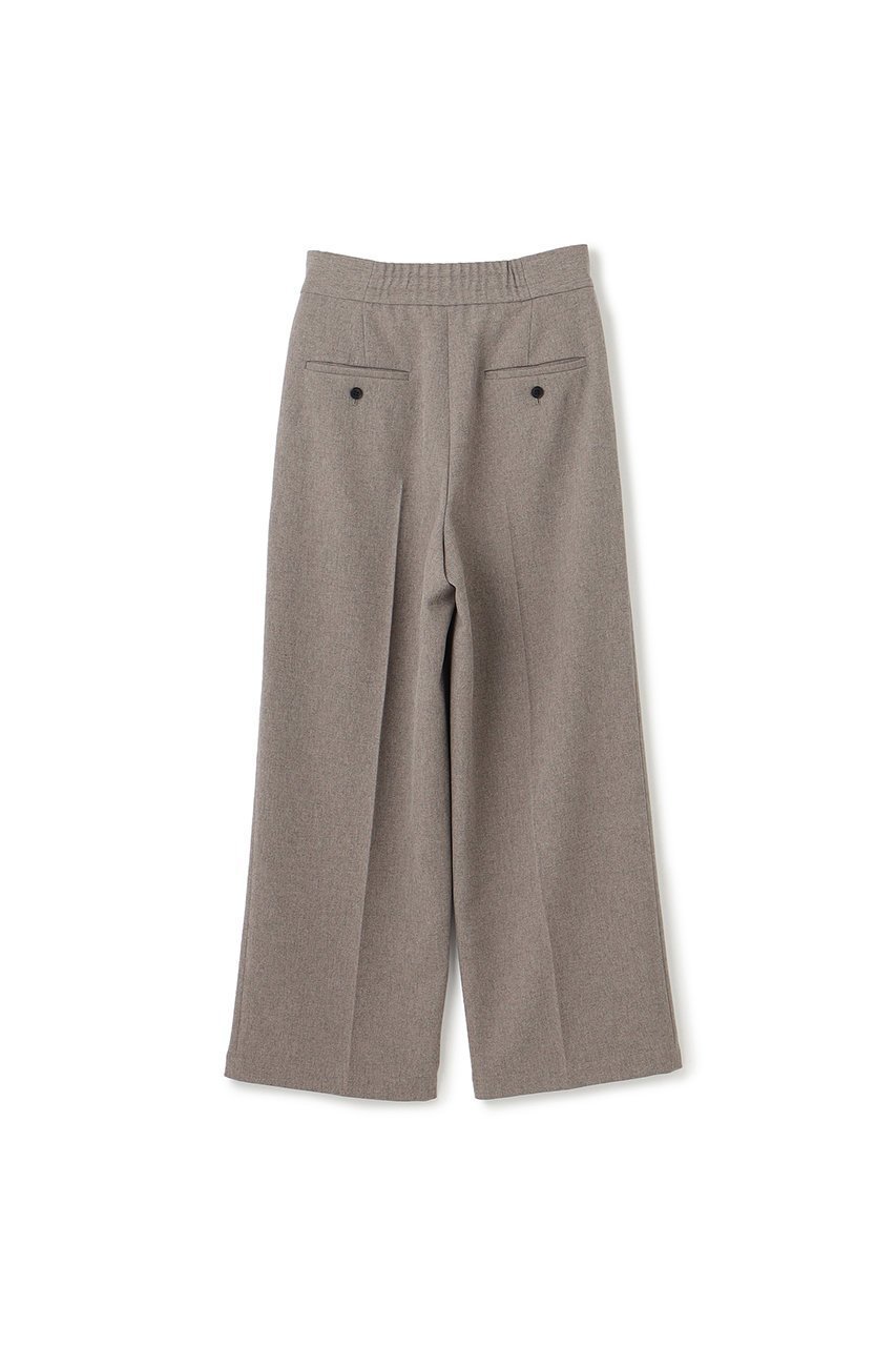 【アンクレイヴ/uncrave】のウォッシャブルウールライクツイル ワイドパンツ インテリア・キッズ・メンズ・レディースファッション・服の通販 founy(ファニー) 　ファッション　Fashion　レディースファッション　Fashion for Women　パンツ　Pants & Trousers　おすすめ　Recommended / Our Picks　シャンブレー　Chambray, Denim-Like Fabric　ジャケット　Jacket, Outerwear　ストレート　Straight, Straight Cut　セットアップ　Set-Up, Coordinated Outfit　センター　Center, Center Line　ツイル　Twist, Twisted Detail　レギュラー　Regular, Standard Fit　ワイド　Wide, Wide Fit　シャンブレーチャコール|ID: prp329100004919596 ipo3291000000036908414