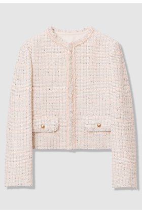 【アナイ/ANAYI】 【Eternal Line 2026】ミックスツイードノーカラー ジャケット人気、トレンドファッション・服の通販 founy(ファニー) ファッション Fashion レディースファッション Fashion for Women アウター Coat / Outerwear Collection レディースジャケット・軽アウター Jackets ノーカラージャケット / シンプル上品コーデ Collarless Jackets コンパクト Compact, Small Size ジャケット Jacket, Outerwear セットアップ Set-Up, Coordinated Outfit ツイード Twill, Twill Weave ブレード Braid, Decorative Trim ミックス Mix, Mixed Style おすすめ Recommended / Our Picks エレガント 上品 Elegant セレモニー Ceremony |ID:prp329100004919599