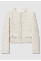 【アナイ/ANAYI】の【Eternal Line 2026】ミックスツイードノーカラー ジャケット 人気、トレンドファッション・服の通販 founy(ファニー) ファッション Fashion レディースファッション Fashion for Women アウター Coat / Outerwear Collection レディースジャケット・軽アウター Jackets ノーカラージャケット / シンプル上品コーデ Collarless Jackets コンパクト Compact, Small Size ジャケット Jacket, Outerwear セットアップ Set-Up, Coordinated Outfit ツイード Twill, Twill Weave ブレード Braid, Decorative Trim ミックス Mix, Mixed Style おすすめ Recommended / Our Picks エレガント 上品 Elegant セレモニー Ceremony thumbnail ブルー系|ID: prp329100004919599 ipo3291000000036908489