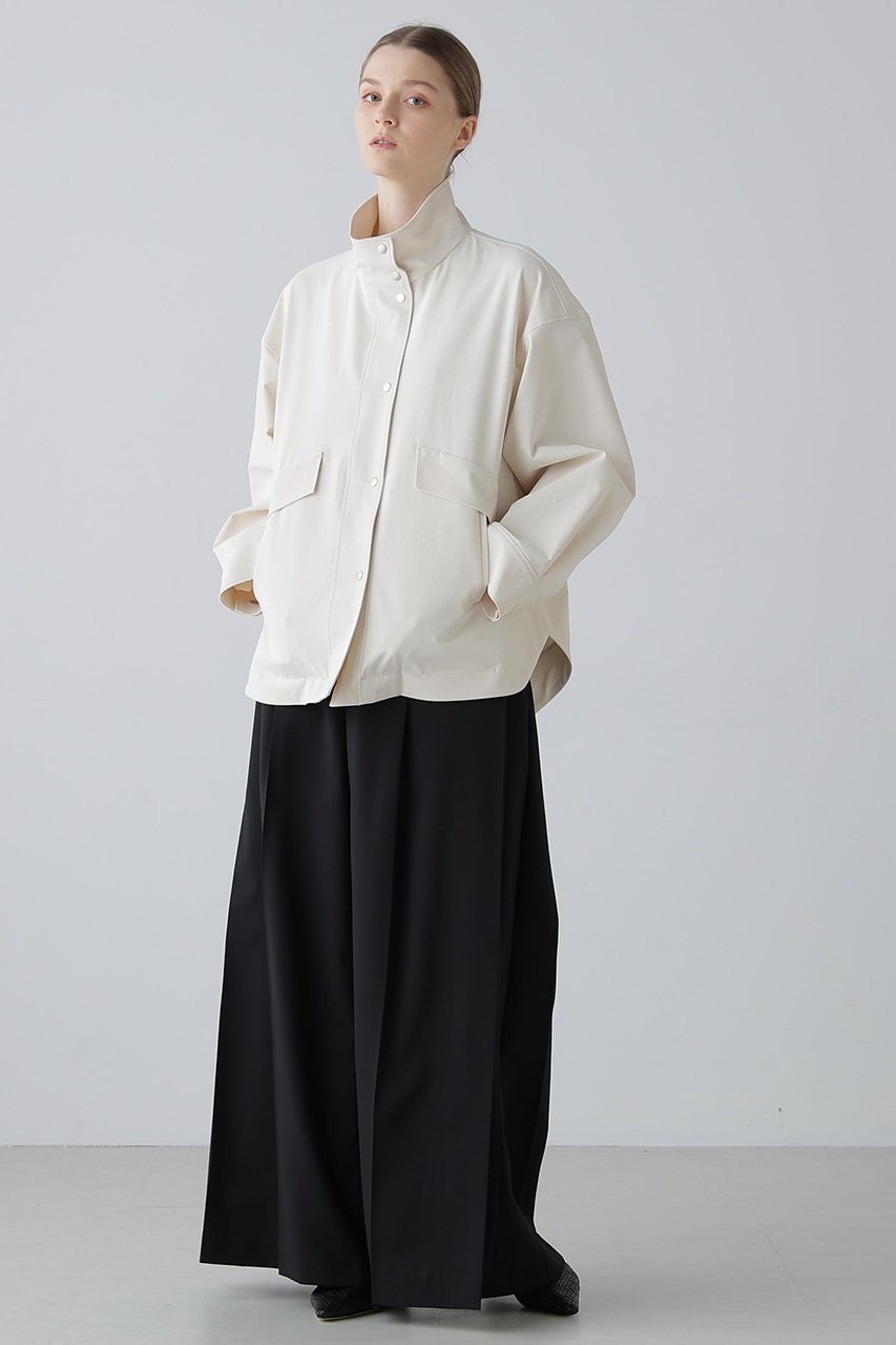 【アドーア/ADORE】のペーパーライクストレッチジャケット 人気、トレンドファッション・服の通販 founy(ファニー) ファッション Fashion レディースファッション Fashion for Women アウター Coat / Outerwear Collection レディースジャケット・軽アウター Jackets コンパクト Compact, Small Size ジャケット Jacket, Outerwear スタンド Stand Collar, Upright Stand ストレッチ Stretch, Stretchy Fabric フロント Front, Front Design メタル Metal, Metal Parts モダン Modern, Contemporary ラウンド Round, Round Neck other-3|ID: prp329100004919600 ipo3291000000036908529