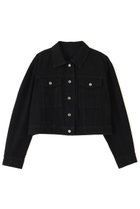 【アドーア/ADORE】のデニムジャケット 人気、トレンドファッション・服の通販 founy(ファニー) ファッション Fashion レディースファッション Fashion for Women アウター Coat / Outerwear Collection レディースジャケット・軽アウター Jackets デニムジャケット / カジュアルアウター Denim Jackets コンパクト Compact, Small Size ショート Short, Short Length ジャケット Jacket, Outerwear デニム Denim, Jeans Material バランス Balance, Style Balance フォルム Silhouette, Form 定番 Standard, Basic Item thumbnail ブラック|ID: prp329100004919601 ipo3291000000036908536