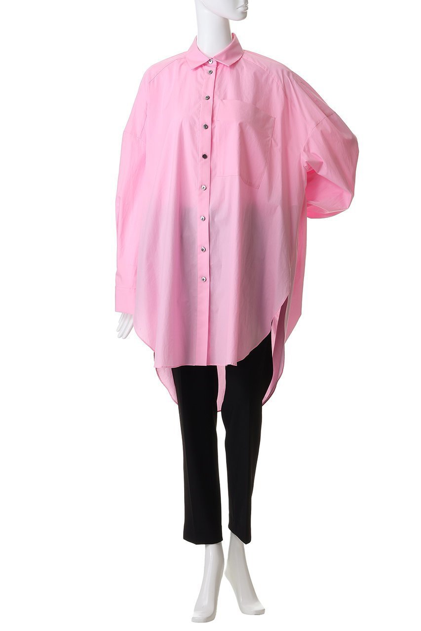 【エンフォルド/ENFOLD】のSLIT SHIRT 人気、トレンドファッション・服の通販 founy(ファニー) ファッション Fashion レディースファッション Fashion for Women トップス・カットソー Cut & Sew Tops シャツ・ブラウス・オフィスカジュアル Elegant Blouses & Button-Ups ロングTシャツ・Tシャツ Longline T-Shirts & Tees インド Indian Textile スリーブ Sleeve, Long Sleeve / Short Sleeve チュニック Tunic, Long Top ドレープ Drape, Draping Fabric バランス Balance, Style Balance パターン Pattern, Design Print ベスト Vest, Waistcoat ベーシック Basic, Essential ロング Long, Long-Length other-2|ID: prp329100004919612 ipo3291000000036908701