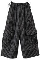 【メゾンスペシャル/MAISON SPECIAL】のRibbon Design Cargo Pants/リボンカーゴパンツ 人気、トレンドファッション・服の通販 founy(ファニー) ファッション Fashion レディースファッション Fashion for Women パンツ Pants & Trousers カーゴパンツ Cargo Pants, Utility Pants ストライプ Stripe, Striped Pattern セットアップ Set-Up, Coordinated Outfit タフタ Taffeta, Structured Fabric チェック Check, Plaid, Tartan ポケット Pocket, Pocket Detail リボン Ribbon, Bow |ID:prp329100004919621