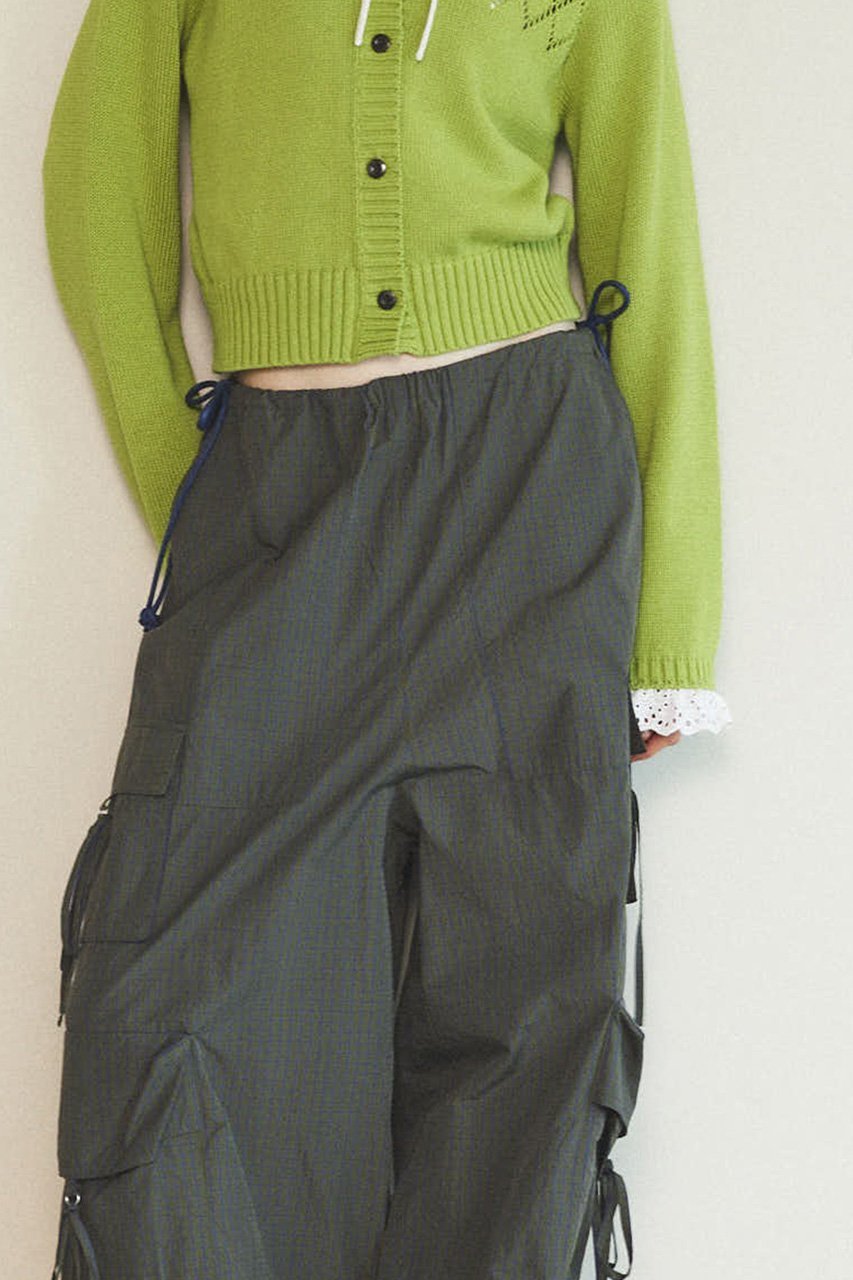 【メゾンスペシャル/MAISON SPECIAL】のRibbon Design Cargo Pants/リボンカーゴパンツ 人気、トレンドファッション・服の通販 founy(ファニー) 　ファッション　Fashion　レディースファッション　Fashion for Women　パンツ　Pants & Trousers　カーゴパンツ　Cargo Pants, Utility Pants　ストライプ　Stripe, Striped Pattern　セットアップ　Set-Up, Coordinated Outfit　タフタ　Taffeta, Structured Fabric　チェック　Check, Plaid, Tartan　ポケット　Pocket, Pocket Detail　リボン　Ribbon, Bow　other-7|ID: prp329100004919621 ipo3291000000036908893