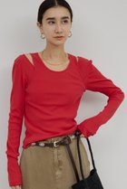 【ガリャルダガランテ/GALLARDAGALANTE】の〈前後2way〉ハイツイストリブタンク 人気、トレンドファッション・服の通販 founy(ファニー) ファッション Fashion レディースファッション Fashion for Women トップス・カットソー Cut & Sew Tops キャミソール&ノースリーブ Camisoles & Sleeveless Tops シャツ・ブラウス・オフィスカジュアル Elegant Blouses & Button-Ups ロングTシャツ・Tシャツ Longline T-Shirts & Tees カットソー・ベーシックTシャツ Cut-and-Sewn Tops / Stretch Tees & Basics インナー Innerwear キャミソール Camisole, Spaghetti Strap Top コンパクト Compact, Small Size ショルダー Shoulder, Shoulder Strap ジャケット Jacket, Outerwear タンク Tank Top, Sleeveless Top thumbnail レッド|ID: prp329100004919625 ipo3291000000036909009