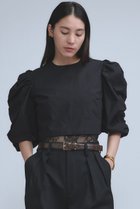 【カオス/Chaos】の【Dhruv Kapoor】ルーシュドスリーブブラウス 人気、トレンドファッション・服の通販 founy(ファニー) ファッション Fashion レディースファッション Fashion for Women トップス・カットソー Cut & Sew Tops シャツ・ブラウス・オフィスカジュアル Elegant Blouses & Button-Ups イタリア Italy インド Indian Textile コレクション Collection, Seasonal Line ショート Short, Short Length スリーブ Sleeve, Long Sleeve / Short Sleeve フェミニン Feminine, Girly 別注 Limited Edition, Custom Order ミックス Mix, Mixed Style ミラノ Milano Style, Italian-Inspired 再入荷 Restock / Back in Stock thumbnail ブラック|ID: prp329100004919627 ipo3291000000036909033