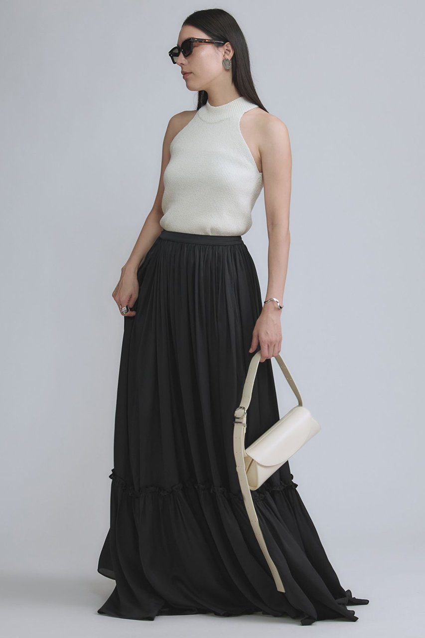 【カオス/Chaos】のロウシルクホルタータートル 人気、トレンドファッション・服の通販 founy(ファニー) 　ファッション　Fashion　レディースファッション　Fashion for Women　トップス・カットソー　Cut & Sew Tops　ニット　Knit Tops & Sweaters　カジュアルプルオーバー・ニットトップス　Pullovers & Knit Tops / Casual Pullovers　おすすめ　Recommended / Our Picks　カーディガン　Cardigan, Knitwear　コンパクト　Compact, Small Size　シルク　Silk, 100% Silk　タンク　Tank Top, Sleeveless Top　ネップ　Nepp, Slub Yarn　再入荷　Restock / Back in Stock　other-2|ID: prp329100004919628 ipo3291000000036909053