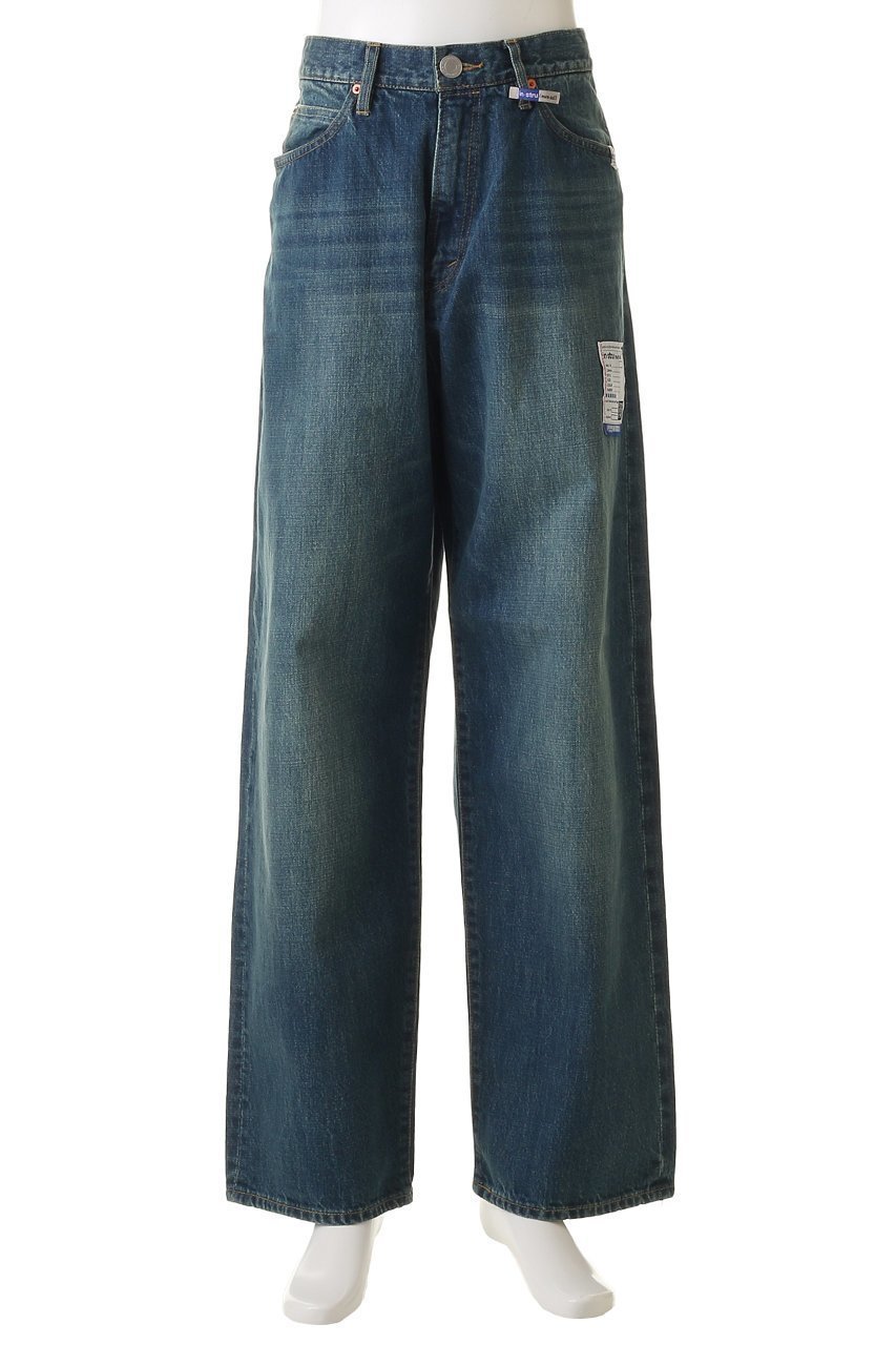 【メゾン ミハラヤスヒロ/Maison MIHARA YASUHIRO / MEN】の【MEN】【in-stru(men-tal).】HARD WASHED SELVAGE デニム バギー パンツ 人気、トレンドファッション・服の通販 founy(ファニー) ファッション Fashion メンズファッション Fashion for Men ボトムス Bottoms デニムパンツ・ジーンズ Denim Pants デニム Denim, Jeans Material リアル Real, Realistic リラックス Relax, Relaxed Fit other-2|ID: prp329100004919631 ipo3291000000036909106