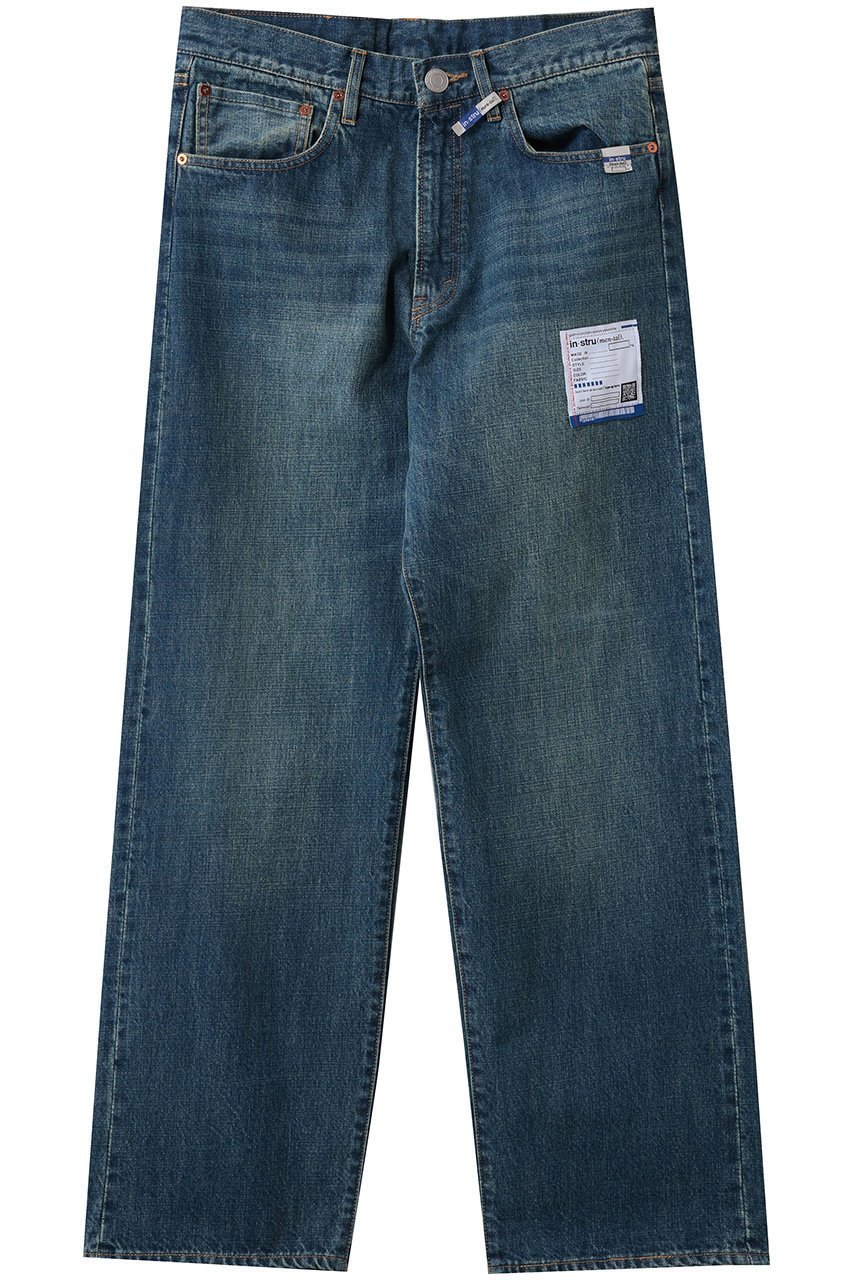 【メゾン ミハラヤスヒロ/Maison MIHARA YASUHIRO / MEN】の【MEN】【in-stru(men-tal).】HARD WASHED SELVAGE デニム ストレート パンツ インテリア・キッズ・メンズ・レディースファッション・服の通販 founy(ファニー) ファッション Fashion メンズファッション Fashion for Men ボトムス Bottoms デニムパンツ・ジーンズ Denim Pants ジャケット Jacket, Outerwear ストレート Straight, Straight Cut デニム Denim, Jeans Material モダン Modern, Contemporary ヴィンテージ Vintage Style インディゴ|ID: prp329100004919632 ipo3291000000036909112