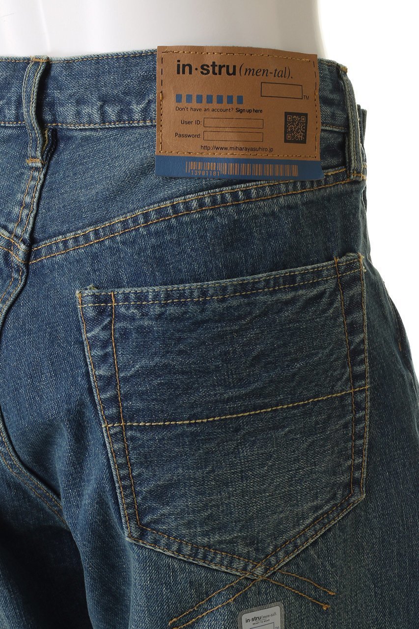 【メゾン ミハラヤスヒロ/Maison MIHARA YASUHIRO / MEN】の【MEN】【in-stru(men-tal).】HARD WASHED SELVAGE デニム ストレート パンツ 人気、トレンドファッション・服の通販 founy(ファニー) ファッション Fashion メンズファッション Fashion for Men ボトムス Bottoms デニムパンツ・ジーンズ Denim Pants ジャケット Jacket, Outerwear ストレート Straight, Straight Cut デニム Denim, Jeans Material モダン Modern, Contemporary ヴィンテージ Vintage Style other-6|ID: prp329100004919632 ipo3291000000036909117
