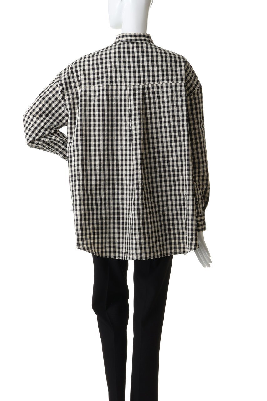 【マノフ/MANOF】のOVER SIZED 2WAY SHIRTSトップス 人気、トレンドファッション・服の通販 founy(ファニー) ファッション Fashion レディースファッション Fashion for Women トップス・カットソー Cut & Sew Tops シャツ・ブラウス・オフィスカジュアル Elegant Blouses & Button-Ups ギンガム Gingham, Gingham Fabric シンプル Simple, Minimal スリット Slit, Slit Detail スリーブ Sleeve, Long Sleeve / Short Sleeve チェック Check, Plaid, Tartan フロント Front, Front Design ロング Long, Long-Length other-4|ID: prp329100004919634 ipo3291000000036909173