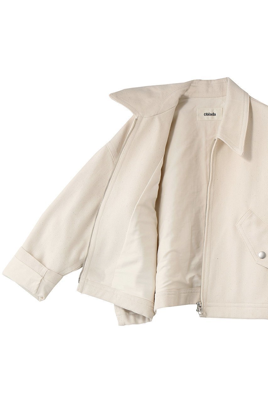 【オブラダ/Oblada】のBRITISH TWILL オックスフォードブルゾン 人気、トレンドファッション・服の通販 founy(ファニー) ファッション Fashion レディースファッション Fashion for Women アウター Coat / Outerwear Collection レディースジャケット・軽アウター Jackets ブルゾンジャケット・スポーティアウター Blouson Jackets クラシック Classic, Timeless Style ジャケット Jacket, Outerwear デニム Denim, Jeans Material フォルム Silhouette, Form ブルゾン Blouson, Bomber Jacket ポケット Pocket, Pocket Detail モダン Modern, Contemporary other-6|ID: prp329100004919639 ipo3291000000036909225