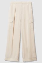 【アナイ/ANAYI】の【セットアップ対象商品】ストレッチダブルサテンカーゴパンツ 人気、トレンドファッション・服の通販 founy(ファニー) ファッション Fashion レディースファッション Fashion for Women セットアップ Matching Sets レディースパンツ・ボトムス Pants & Trousers / Bottoms パンツ Pants & Trousers おすすめ Recommended / Our Picks なめらか Smooth, Silky Texture カーゴパンツ Cargo Pants, Utility Pants キャミソール Camisole, Spaghetti Strap Top サテン Satin, Glossy Fabric ジャケット Jacket, Outerwear ストレッチ Stretch, Stretchy Fabric セットアップ Set-Up, Coordinated Outfit ポケット Pocket, Pocket Detail リラックス Relax, Relaxed Fit エレガント 上品 Elegant ビジネス 仕事 通勤 Business / Work / Commuting thumbnail ホワイト|ID: prp329100004919648 ipo3291000000036909353