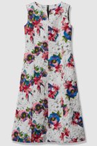 【アナイ/ANAYI】のふくれフラワージャガードキーホールフレアワンピース マルチカラー|ID: prp329100004919649 ipo3291000000036909383