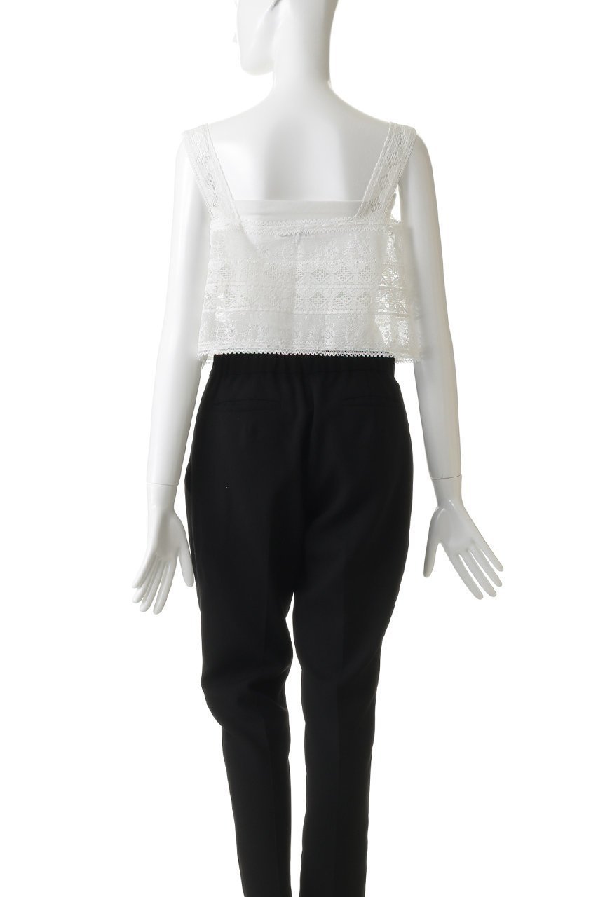 【ビリティス ディセッタン/Bilitis dix-sept ans】のレースコンビネーションキャミソール 人気、トレンドファッション・服の通販 founy(ファニー) 　ファッション　Fashion　レディースファッション　Fashion for Women　トップス・カットソー　Cut & Sew Tops　キャミソール&ノースリーブ　Camisoles & Sleeveless Tops　シャツ・ブラウス・オフィスカジュアル　Elegant Blouses & Button-Ups　ロングTシャツ・Tシャツ　Longline T-Shirts & Tees　カットソー・ベーシックTシャツ　Cut-and-Sewn Tops / Stretch Tees & Basics　キャミソール　Camisole, Spaghetti Strap Top　タンク　Tank Top, Sleeveless Top　フェミニン　Feminine, Girly　フロント　Front, Front Design　リボン　Ribbon, Bow　レース　Lace, Lace Fabric　エレガント 上品　Elegant　other-4|ID: prp329100004919654 ipo3291000000036909466