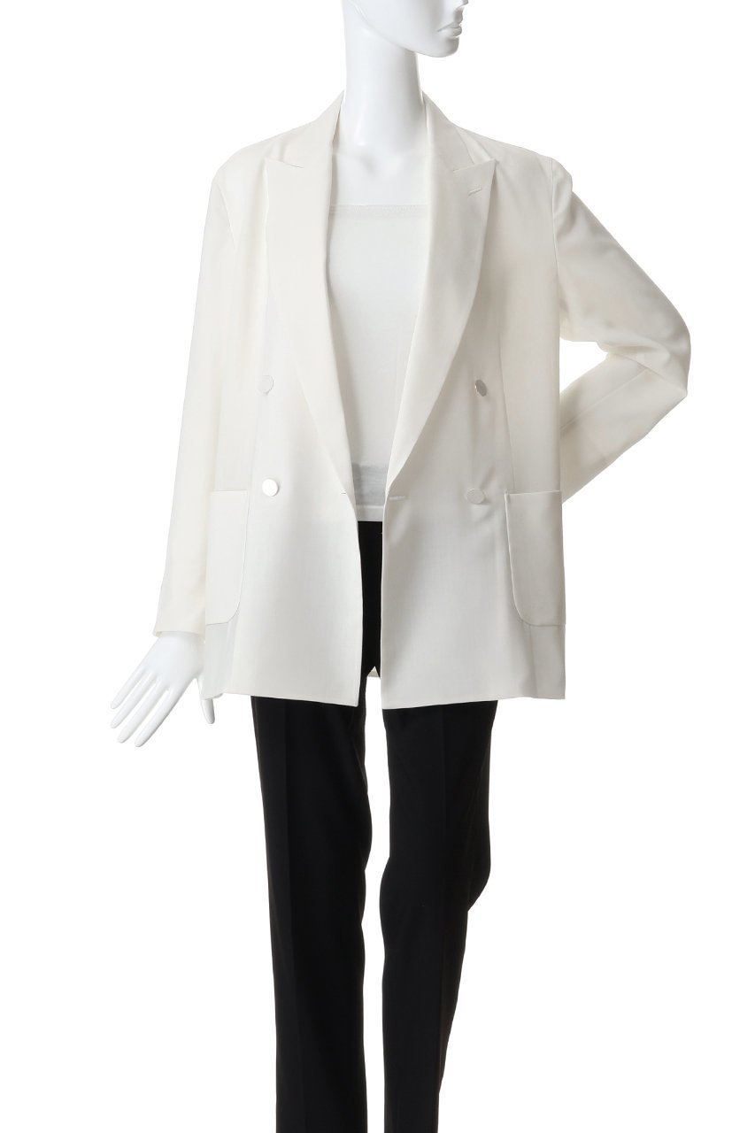 【ルームエイト/Room no.8】の【Room no.8 BLACK】SHEER TORO 4ボタン ブレスト ジャケット 人気、トレンドファッション・服の通販 founy(ファニー) 　ファッション　Fashion　レディースファッション　Fashion for Women　アウター　Coat / Outerwear Collection　レディースジャケット・軽アウター　Jackets　シアー　Sheer, See-Through　ジャケット　Jacket, Outerwear　ダブル　Double, Double-Breasted　マニッシュ　Mannish, Boyish　other-7|ID: prp329100004919657 ipo3291000000036909512