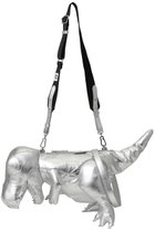 【メゾン ミハラヤスヒロ/Maison MIHARA YASUHIRO】の【UNISEX】DOLLS T-REX ショルダーバッグ 人気、トレンドファッション・服の通販 founy(ファニー) ファッション Fashion レディースファッション Fashion for Women バッグ Bags ユニセックス Unisex, Genderless thumbnail シルバー|ID: prp329100004921271 ipo3291000000036920825