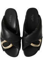 【リュニック エ モア/L'unique et moi】のCouche スライドサンダル 人気、トレンドファッション・服の通販 founy(ファニー) ファッション Fashion レディースファッション Fashion for Women サンダル Sandals, Summer Shoes スリッパ Slippers, Room Shoes リュクス Luxury, Elegant, High-End, Chic エレガント 上品 Elegant thumbnail ブラック|ID: prp329100004921284 ipo3291000000036921229