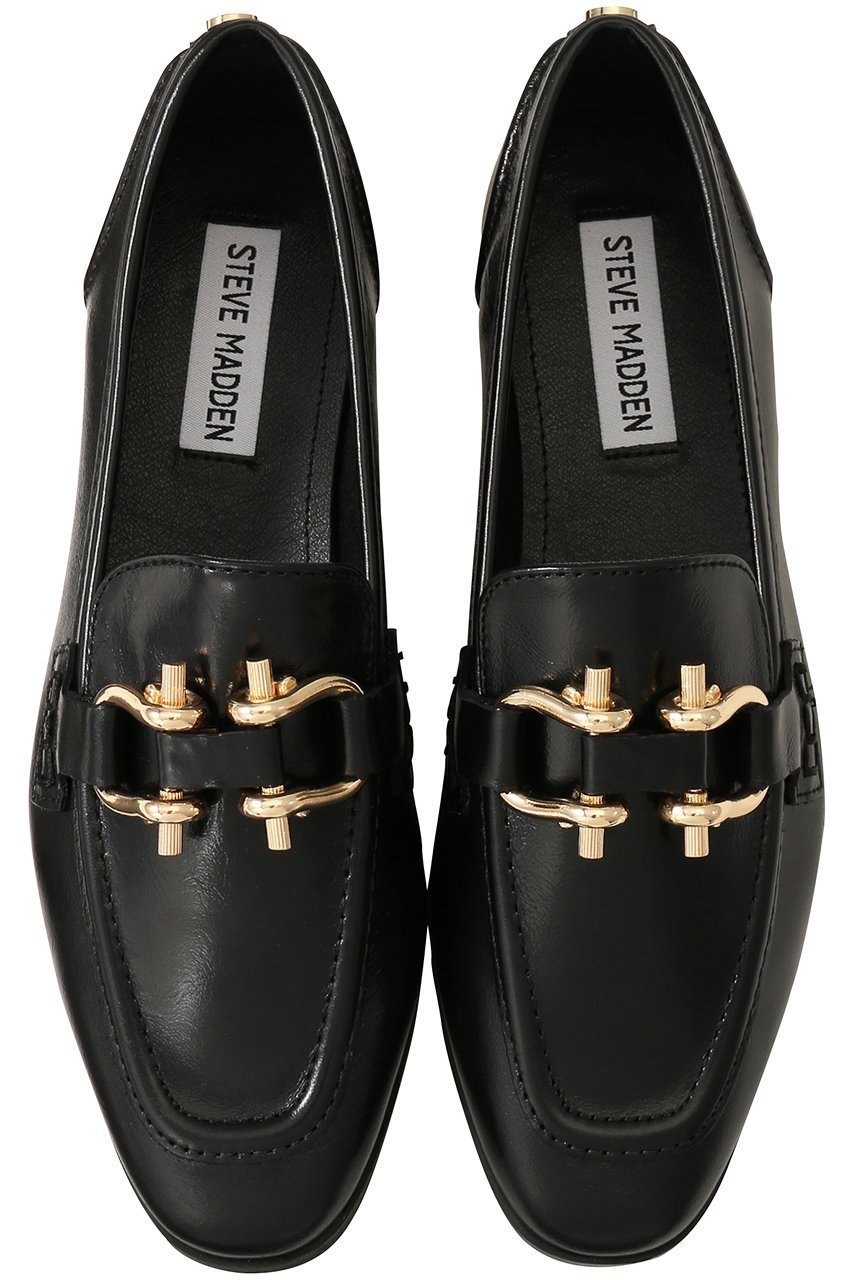 【スティーブマデン/STEVE MADDEN】のCANDIDLY メタルローファー インテリア・キッズ・メンズ・レディースファッション・服の通販 founy(ファニー) 　ファッション　Fashion　レディースファッション　Fashion for Women　シューズ　Shoes, Footwear　フラット　Flat, Flat Shoes　ベーシック　Basic, Essential　メタル　Metal, Metal Parts　ブラック|ID: prp329100004921290 ipo3291000000036921336