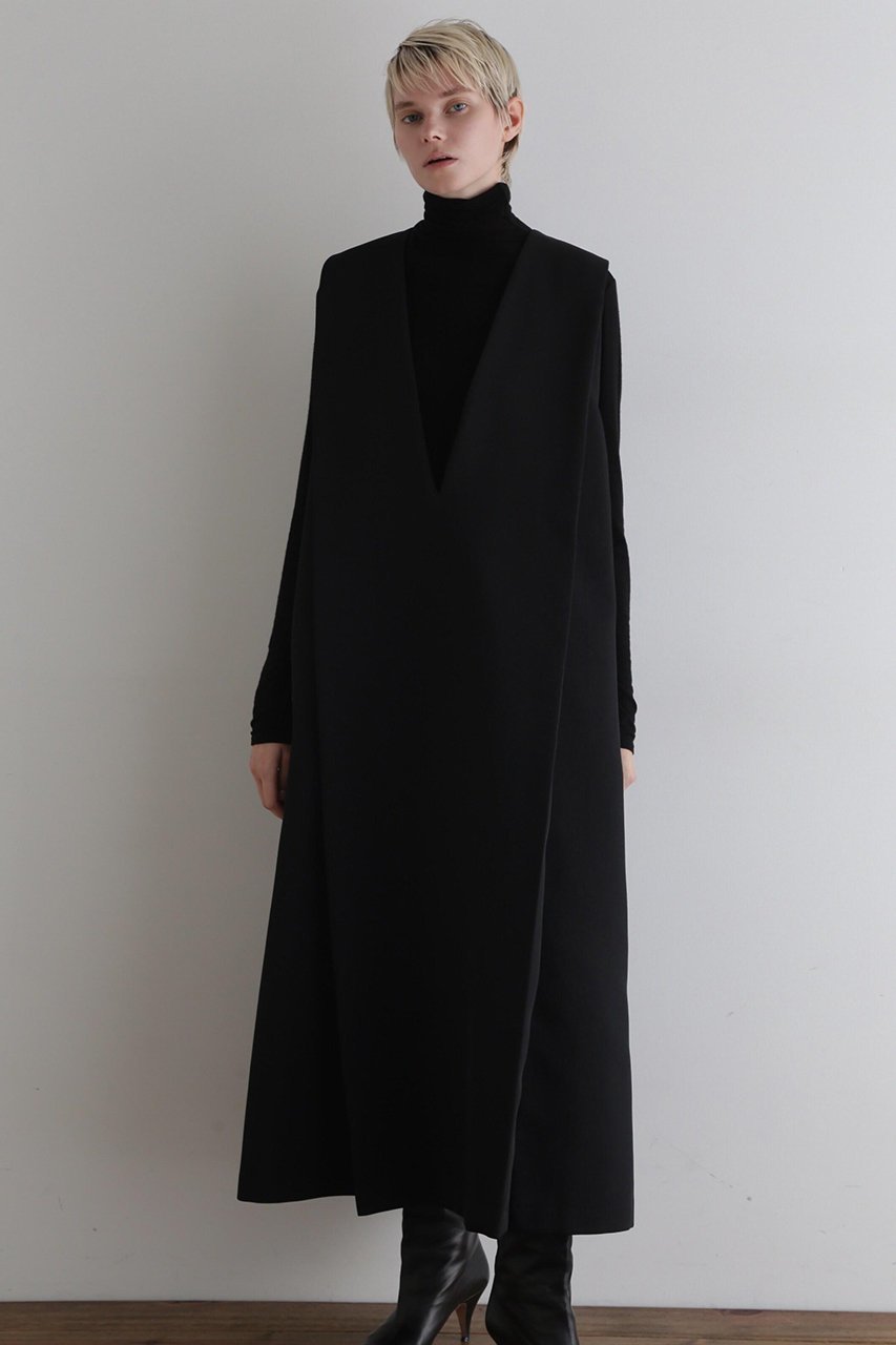 【ル フィル/LE PHIL】の《LE PHIL》ヘビーツイル裏起毛ワンピース 人気、トレンドファッション・服の通販 founy(ファニー) 　ファッション　Fashion　レディースファッション　Fashion for Women　ワンピース　Dresses　チュニック　Tunic Tops & Dresses　ウォーム　Warm Fabric　スタンダード　Standard, Basic　タートル　Turtleneck, Turtle Collar　チュニック　Tunic, Long Top　ツイル　Twist, Twisted Detail　ロング　Long, Long-Length　other-5|ID: prp329100004921358 ipo3291000000036922608