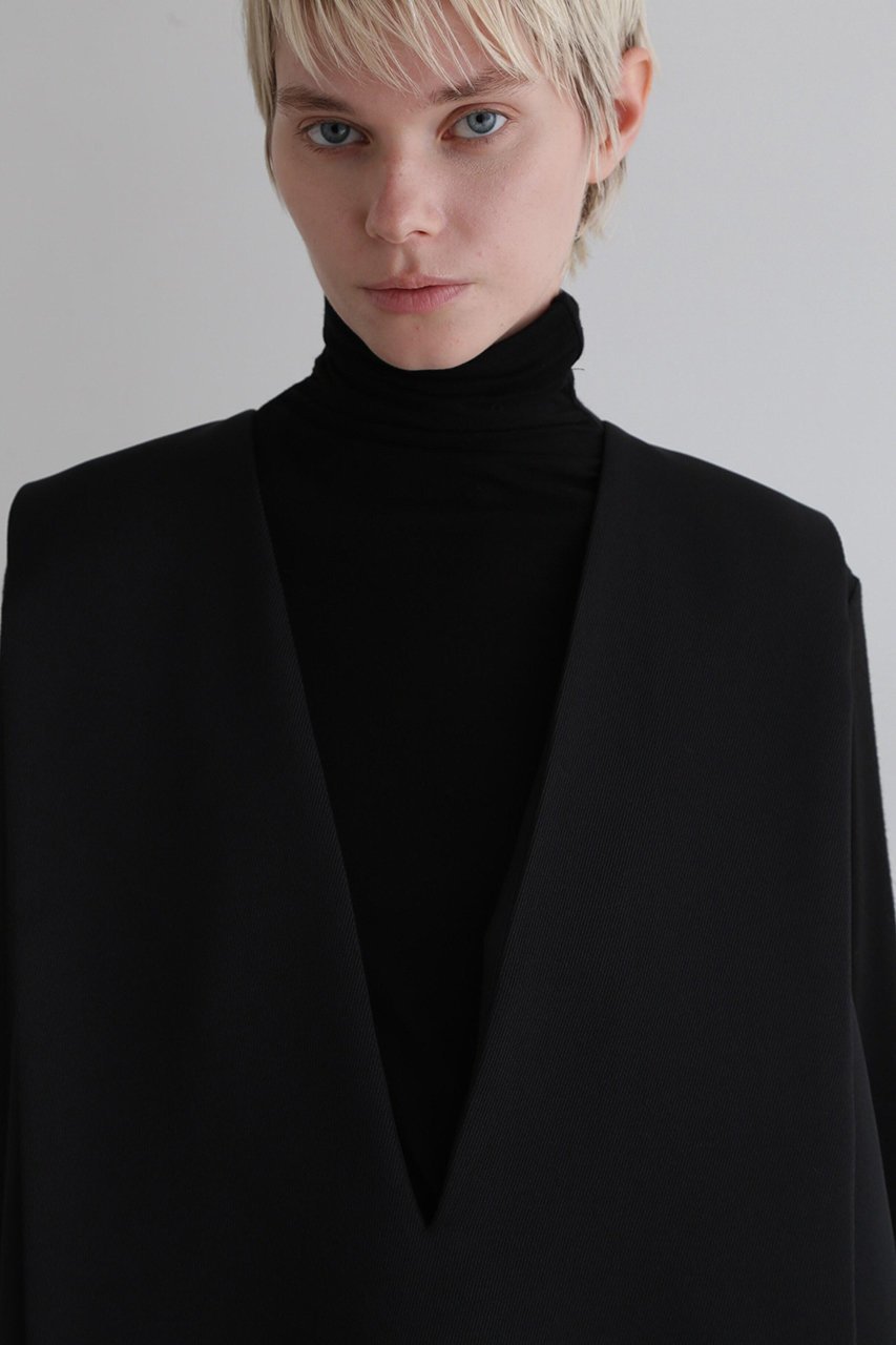 【ル フィル/LE PHIL】の《LE PHIL》ヘビーツイル裏起毛ワンピース 人気、トレンドファッション・服の通販 founy(ファニー) 　ファッション　Fashion　レディースファッション　Fashion for Women　ワンピース　Dresses　チュニック　Tunic Tops & Dresses　ウォーム　Warm Fabric　スタンダード　Standard, Basic　タートル　Turtleneck, Turtle Collar　チュニック　Tunic, Long Top　ツイル　Twist, Twisted Detail　ロング　Long, Long-Length　other-6|ID: prp329100004921358 ipo3291000000036922610