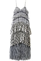 【メゾンスペシャル/MAISON SPECIAL】のPlaid Tiered Dress/チェックティアードワンピース 人気、トレンドファッション・服の通販 founy(ファニー) ファッション Fashion レディースファッション Fashion for Women ワンピース Dresses フォーマル・パーティードレス・結婚式用ドレス Elegant & Casual Dresses チュニック Tunic Tops & Dresses チェック Check, Plaid, Tartan チュニック Tunic, Long Top チュール Tulip, Tulip Motif リゾート Resort, Vacation Style ロマンティック Romantic, Feminine Style ロング Long, Long-Length thumbnail BLU(ブルー)|ID: prp329100004921393 ipo3291000000036922980
