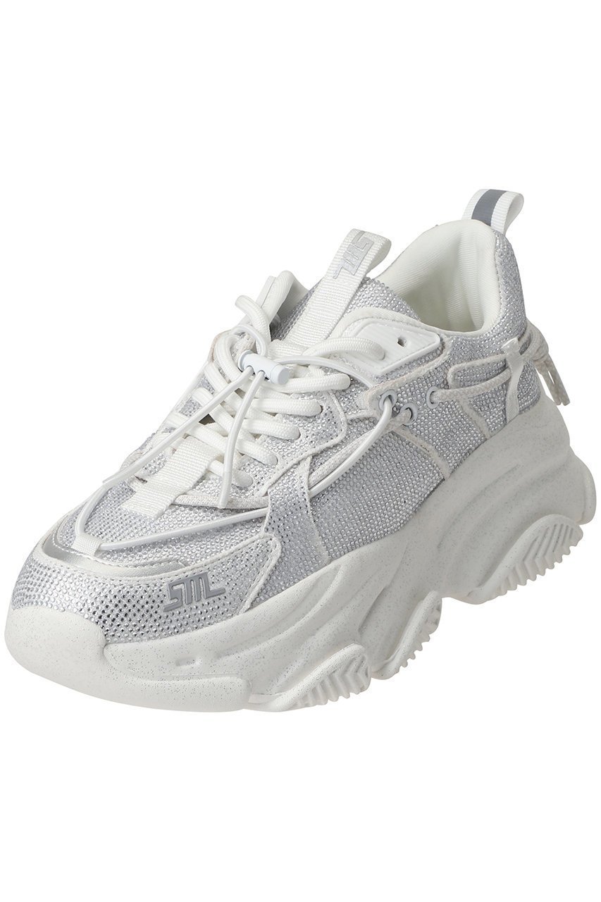 【スティーブマデン/STEVE MADDEN】のVAULT 2R ボリュームソール ラインストーンスニーカー インテリア・キッズ・メンズ・レディースファッション・服の通販 founy(ファニー) 　ファッション　Fashion　レディースファッション　Fashion for Women　ストーン　Stone, Gem-Like　スニーカー　Sneakers, Trainers　フォルム　Silhouette, Form　A/W・秋冬　Autumn/Winter　WH|ID: prp329100004921418 ipo3291000000036923301