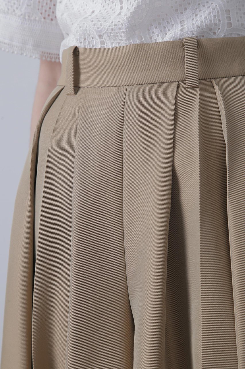 【ヒューエルミュージアム/hueLe Museum】の【hLM】ギャバタックワイドパンツ 人気、トレンドファッション・服の通販 founy(ファニー) ファッション Fashion レディースファッション Fashion for Women パンツ Pants & Trousers ワイド Wide, Wide Fit 再入荷 Restock / Back in Stock other-8|ID: prp329100004921425 ipo3291000000036923400