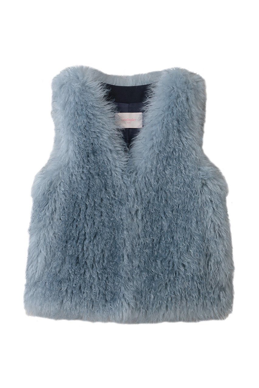 【レモンプレット/Lemonplet】のFAUX FUR MORI MG V-NECK VEST 人気、トレンドファッション・服の通販 founy(ファニー) 　ファッション　Fashion　レディースファッション　Fashion for Women　アウター　Coat / Outerwear Collection　レディースジャケット・軽アウター　Jackets　ジャケット　Jacket, Outerwear　パーティ　Party, Party Style　フェイクファー　Faux Fur, Imitation Fur　ベスト　Vest, Waistcoat　A/W・秋冬　Autumn/Winter　 other-1|ID: prp329100004921493 ipo3291000000036924033