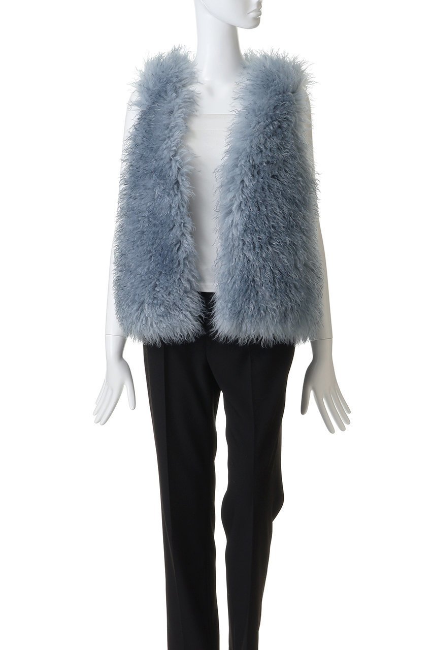【レモンプレット/Lemonplet】のFAUX FUR MORI MG V-NECK VEST 人気、トレンドファッション・服の通販 founy(ファニー) 　ファッション　Fashion　レディースファッション　Fashion for Women　アウター　Coat / Outerwear Collection　レディースジャケット・軽アウター　Jackets　ジャケット　Jacket, Outerwear　パーティ　Party, Party Style　フェイクファー　Faux Fur, Imitation Fur　ベスト　Vest, Waistcoat　A/W・秋冬　Autumn/Winter　other-7|ID: prp329100004921493 ipo3291000000036924047