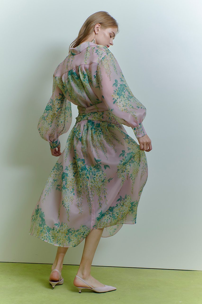 【アルアバイル/allureville】の【LOULOU WILLOUGHBY】RATTI オーガンフラワースカート 人気、トレンドファッション・服の通販 founy(ファニー) ファッション Fashion レディースファッション Fashion for Women スカート Skirts ロングスカート Long Skirts / Maxi & Midi Skirts イエロー Yellow イタリア Italy オーガンジー Organza Fabric フラワー Flower, Floral プリント Print, Printed Pattern ヨーク Yoke, Yoke Design ロング Long, Long-Length 春 Spring other-7|ID: prp329100004921524 ipo3291000000036924346