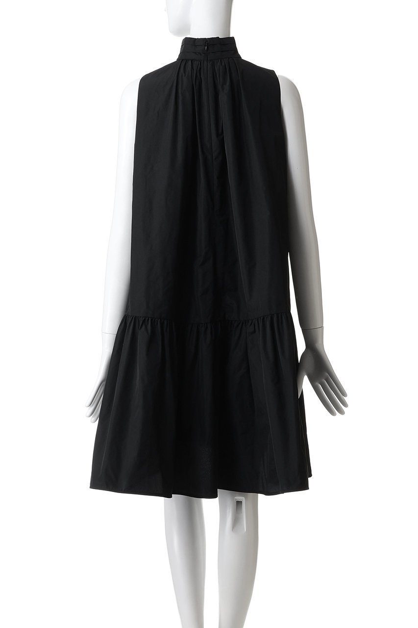 【アナイ/ANAYI】のタフタハイネックAラインワンピース 人気、トレンドファッション・服の通販 founy(ファニー) 　ファッション　Fashion　レディースファッション　Fashion for Women　ワンピース　Dresses　チュニック　Tunic Tops & Dresses　Aラインワンピース・フレアシルエット　A-Line Dresses / Flared Silhouette Dresses　カーディガン　Cardigan, Knitwear　ギャザー　Gathered, Ruffled　ジャケット　Jacket, Outerwear　タフタ　Taffeta, Structured Fabric　チュニック　Tunic, Long Top　ティアード　Tiered, Tiered Style　ノースリーブ　Sleeveless, No-Sleeve　ハイネック　High Neck, Mock Neck　バランス　Balance, Style Balance　ロング　Long, Long-Length　other-4|ID: prp329100004921553 ipo3291000000036924809