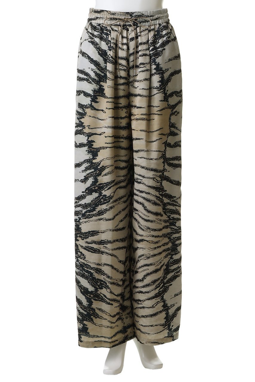 【プランク プロジェクト/PRANK PROJECT】のタイガープリントパンツ 人気、トレンドファッション・服の通販 founy(ファニー) 　ファッション　Fashion　レディースファッション　Fashion for Women　パンツ　Pants & Trousers　サテン　Satin, Glossy Fabric　セットアップ　Set-Up, Coordinated Outfit　プリント　Print, Printed Pattern　再入荷　Restock / Back in Stock　other-2|ID: prp329100004921617 ipo3291000000036925638