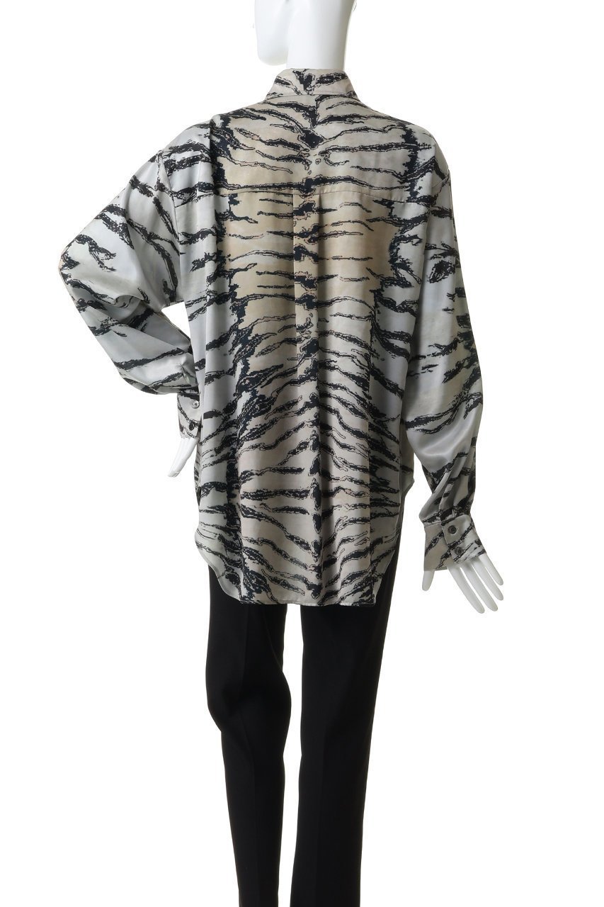 【プランク プロジェクト/PRANK PROJECT】のタイガープリントシャツ 人気、トレンドファッション・服の通販 founy(ファニー) 　ファッション　Fashion　レディースファッション　Fashion for Women　トップス・カットソー　Cut & Sew Tops　シャツ・ブラウス・オフィスカジュアル　Elegant Blouses & Button-Ups　おすすめ　Recommended / Our Picks　とろみ　Fluid, Flowy Fabric　サテン　Satin, Glossy Fabric　ジャケット　Jacket, Outerwear　スリーブ　Sleeve, Long Sleeve / Short Sleeve　プリント　Print, Printed Pattern　ロング　Long, Long-Length　羽織　Haori, Light Jacket　other-4|ID: prp329100004921618 ipo3291000000036925683