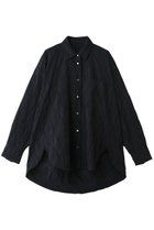 【リムアーク/RIM.ARK】のTuck pleats back volume SH/シャツ 人気、トレンドファッション・服の通販 founy(ファニー) ファッション Fashion レディースファッション Fashion for Women トップス・カットソー Cut & Sew Tops シャツ・ブラウス・オフィスカジュアル Elegant Blouses & Button-Ups シンプル Simple, Minimal スリーブ Sleeve, Long Sleeve / Short Sleeve モダン Modern, Contemporary リュクス Luxury, Elegant, High-End, Chic ロング Long, Long-Length 定番 Standard, Basic Item thumbnail ネイビー|ID: prp329100004921806 ipo3291000000036928727