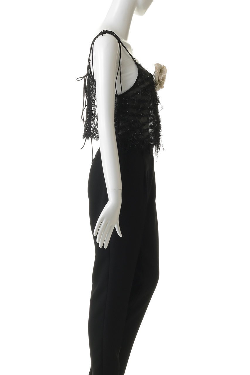 【ルール ロジェット/leur logette】のシアーフリンジキャミトップス 人気、トレンドファッション・服の通販 founy(ファニー) 　ファッション　Fashion　レディースファッション　Fashion for Women　トップス・カットソー　Cut & Sew Tops　キャミソール&ノースリーブ　Camisoles & Sleeveless Tops　シャツ・ブラウス・オフィスカジュアル　Elegant Blouses & Button-Ups　ロングTシャツ・Tシャツ　Longline T-Shirts & Tees　カットソー・ベーシックTシャツ　Cut-and-Sewn Tops / Stretch Tees & Basics　イタリア　Italy　キャミソール　Camisole, Spaghetti Strap Top　ジャカード／ジャガード　Jacquard, Woven Pattern　スパンコール　Sequins, Sequin Embellishment　タンク　Tank Top, Sleeveless Top　フリンジ　Fringe, Tassel　フロント　Front, Front Design　ランダム　Random, Irregular　other-3|ID: prp329100004921820 ipo3291000000036928883