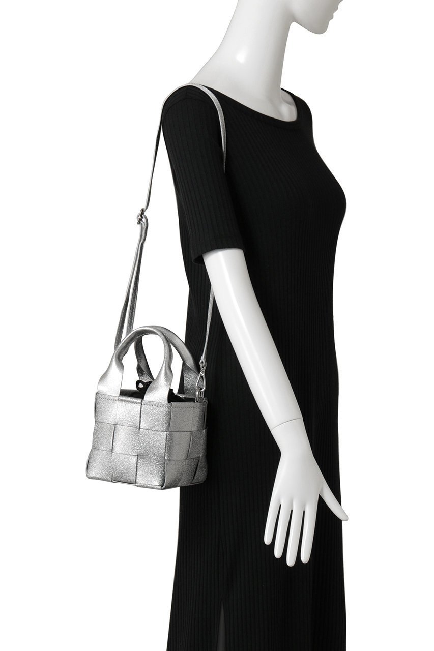 【アナイ/ANAYI】のIイントレチャートメタリックミニBAG 人気、トレンドファッション・服の通販 founy(ファニー) 　ファッション　Fashion　レディースファッション　Fashion for Women　バッグ　Bags　アクセサリー　Fashion Accessories　シルバー　Silver, Metallic Silver　フォルム　Silhouette, Form　メッシュ　Mesh, Net Fabric　リップ　Lip, Lip Motif　other-2|ID: prp329100004921823 ipo3291000000036928901