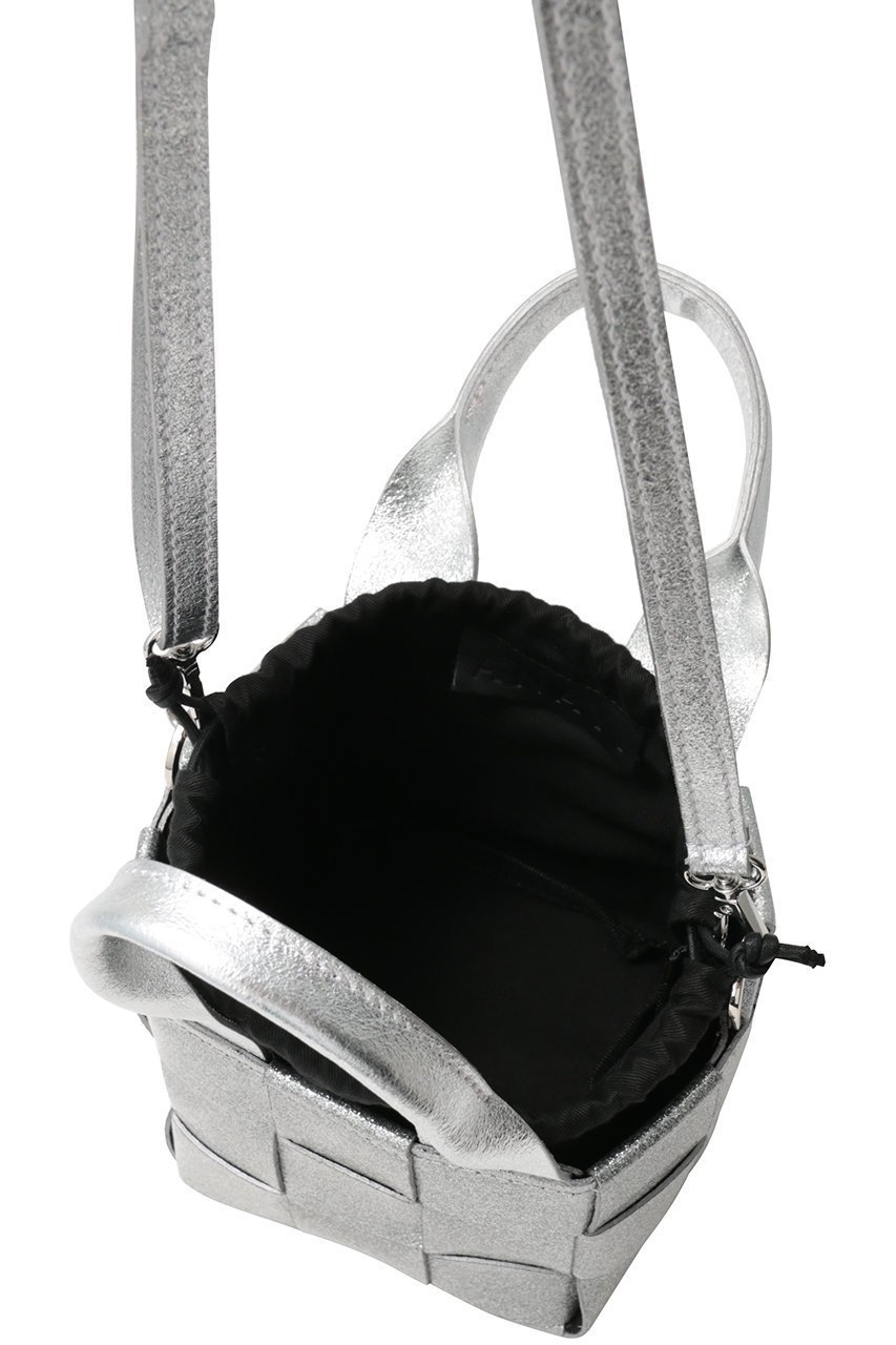 【アナイ/ANAYI】のIイントレチャートメタリックミニBAG 人気、トレンドファッション・服の通販 founy(ファニー) 　ファッション　Fashion　レディースファッション　Fashion for Women　バッグ　Bags　アクセサリー　Fashion Accessories　シルバー　Silver, Metallic Silver　フォルム　Silhouette, Form　メッシュ　Mesh, Net Fabric　リップ　Lip, Lip Motif　other-5|ID: prp329100004921823 ipo3291000000036928907